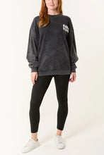 Load image into Gallery viewer, Good vibes cotton sweatshirt

