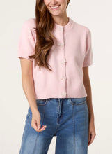 Load image into Gallery viewer, Pearl bow cardigan
