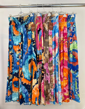 Load image into Gallery viewer, Tie dye wide leg trouser
