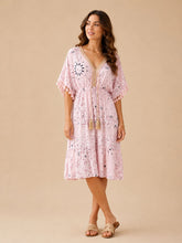 Load image into Gallery viewer, Printed tassel tunic
