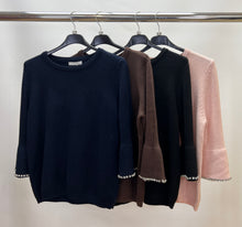 Load image into Gallery viewer, M&amp;G bell sleeve jumper
