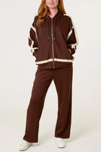 Load image into Gallery viewer, Contrast zip tracksuit
