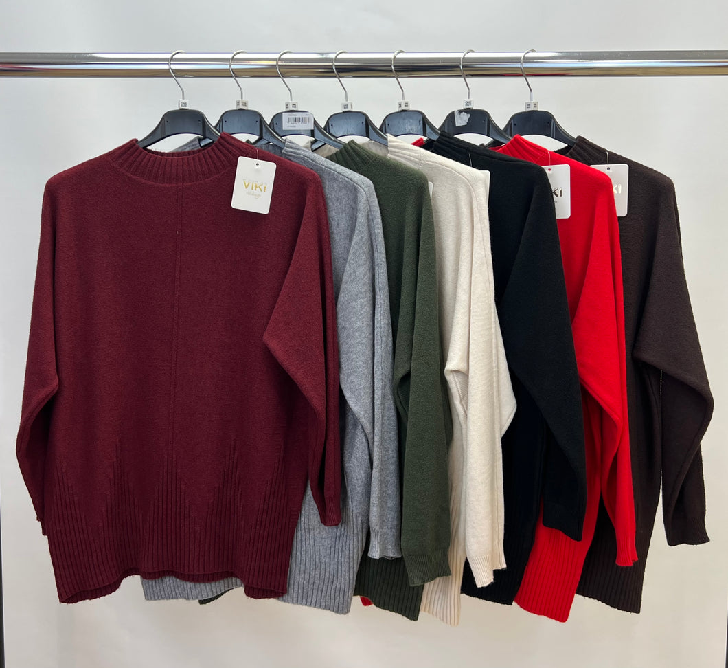 Viki front seam jumper