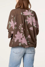 Load image into Gallery viewer, Floral sequin pocket shirt
