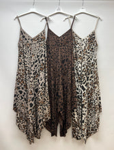 Load image into Gallery viewer, Leopard handkerchief dress
