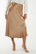 Load image into Gallery viewer, Plain satin skirt
