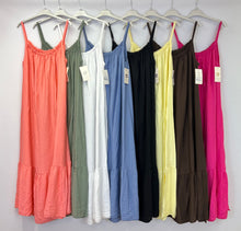 Load image into Gallery viewer, Plain strap maxi dress
