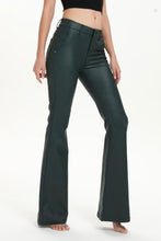 Load image into Gallery viewer, Melly faux leather flared jean
