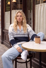 Load image into Gallery viewer, Nordic half zip jumper

