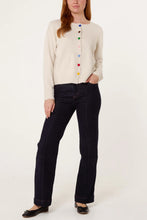 Load image into Gallery viewer, Heart button cardigan
