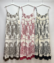 Load image into Gallery viewer, Paisley strap dress
