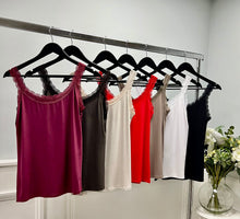 Load image into Gallery viewer, Lace detail vest
