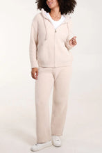 Load image into Gallery viewer, Fluffy zip loungewear set
