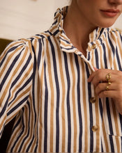 Load image into Gallery viewer, InApril 1986 cotton stripe overshirt
