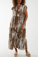 Load image into Gallery viewer, Tiered printed dress
