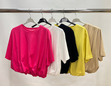 Load image into Gallery viewer, Mic Lorene rouched t-shirt
