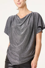 Load image into Gallery viewer, Lurex rouched top

