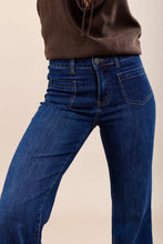 Load image into Gallery viewer, Toxik3 pocket denim flare jeans
