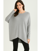 Load image into Gallery viewer, Soft knit ribbed shimmer jumper

