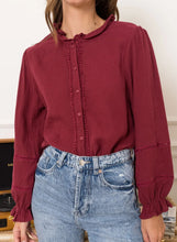 Load image into Gallery viewer, Kilky cheesecloth shirt

