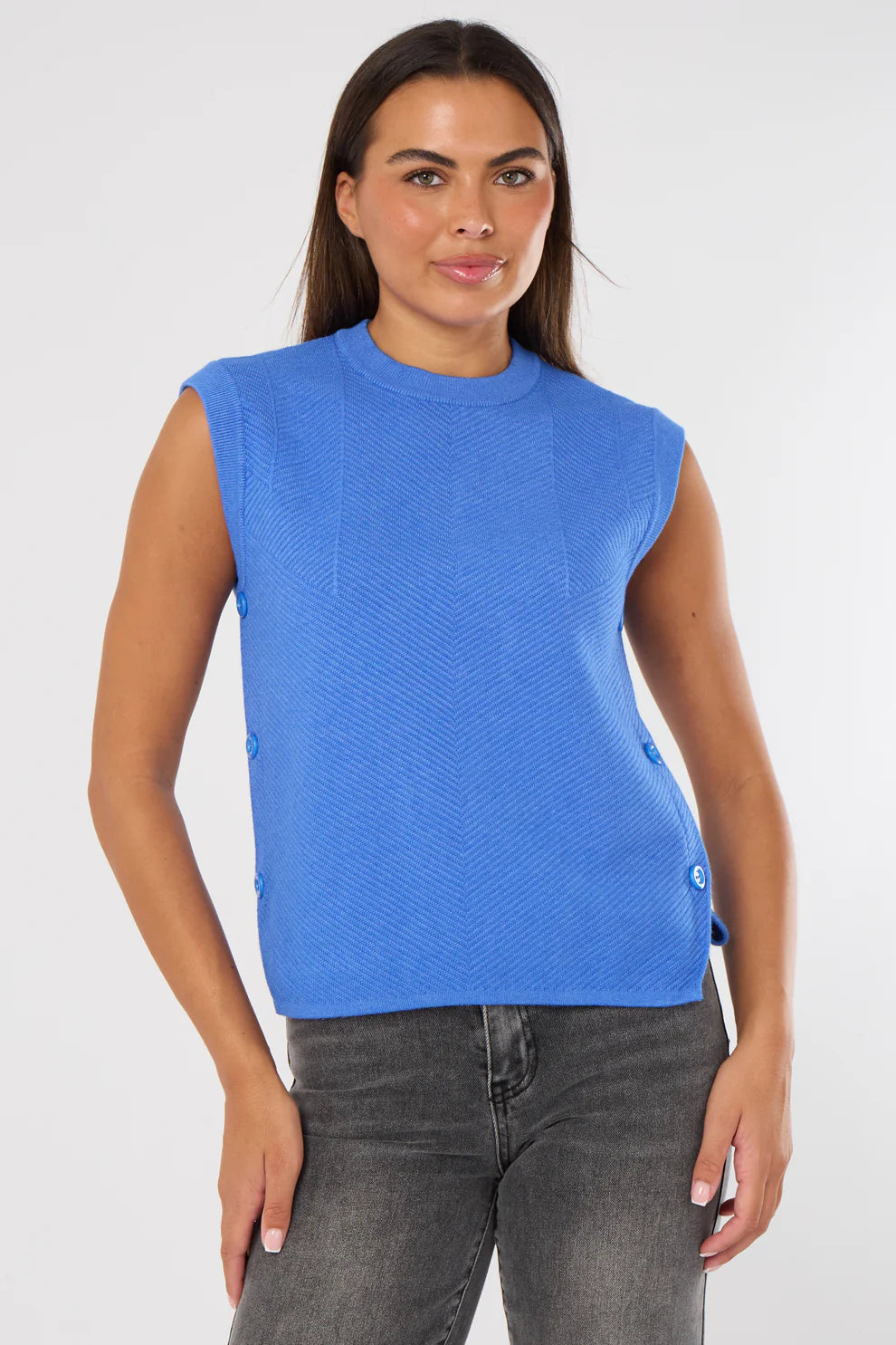 Sugarbabe herringbone knit tank top