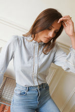 Load image into Gallery viewer, InApril 1986 pinstripe shirt
