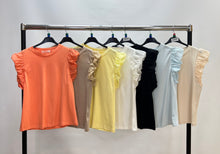 Load image into Gallery viewer, MC Lorene frill sleeve t-shirt
