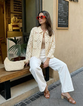 Load image into Gallery viewer, Sarah John crochet shirt
