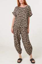 Load image into Gallery viewer, Leopard cheesecloth co-ord
