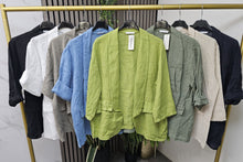 Load image into Gallery viewer, Plain linen blazer
