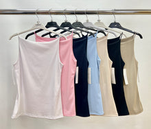 Load image into Gallery viewer, Ribbed strap vest top
