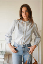 Load image into Gallery viewer, InApril 1986 pinstripe shirt
