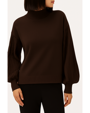 Load image into Gallery viewer, Pleated sleeve jumper
