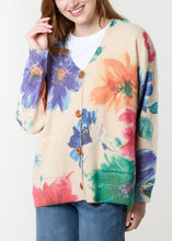 Load image into Gallery viewer, Soft knit flower cardigan
