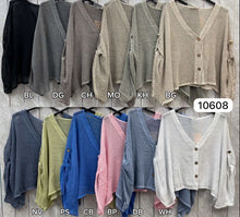 Load image into Gallery viewer, Sugarbabe stonewashed mesh cardigan
