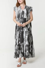 Load image into Gallery viewer, Tie dye tiered dress
