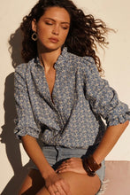 Load image into Gallery viewer, InApril 1986 denim embroidered shirt
