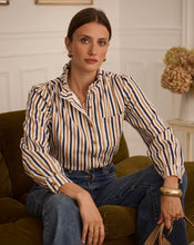 Load image into Gallery viewer, InApril 1986 cotton stripe overshirt
