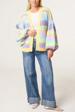 Load image into Gallery viewer, Multicolour knitted cardigan
