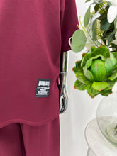 Load image into Gallery viewer, Plain short sleeve tracksuit
