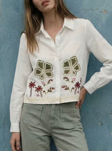 Load image into Gallery viewer, Sarah John cotton embroidered shirt
