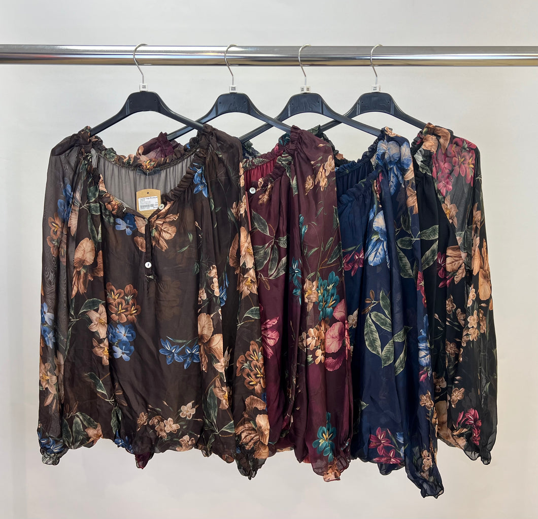 Silk flower top