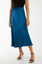 Load image into Gallery viewer, Plain satin skirt
