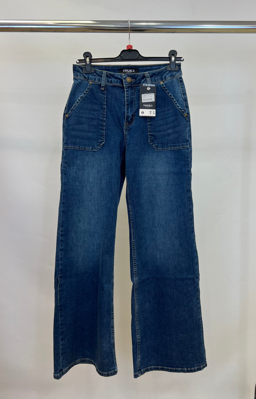 Toxik3 wide leg jeans