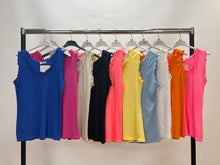 Load image into Gallery viewer, Cotton ribbed sleeveless top
