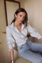 Load image into Gallery viewer, InApril 1986 cotton frill shirt
