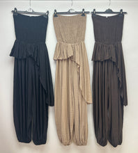 Load image into Gallery viewer, Bandeau frill jumpsuit
