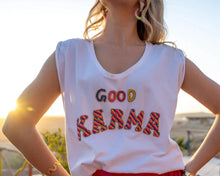 Load image into Gallery viewer, Good Karma cotton t-shirt
