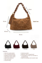 Load image into Gallery viewer, Suede leather bag
