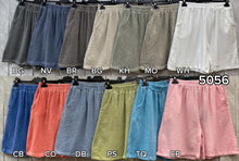 Load image into Gallery viewer, Sugarbabe stonewashed linen shorts
